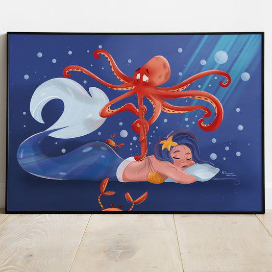 Poster TOEBEANS Mermaid