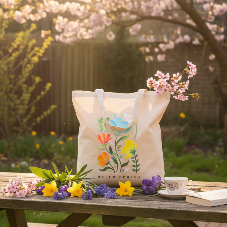 Tote Bag HELLO SPRING
