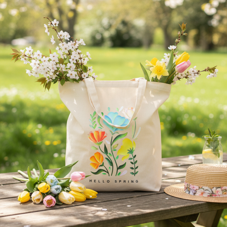 Tote Bag HELLO SPRING