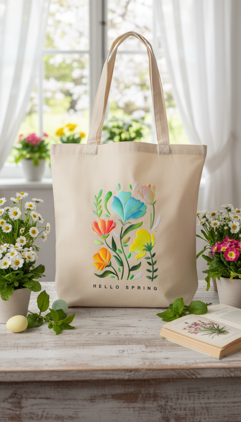 Tote Bag HELLO SPRING