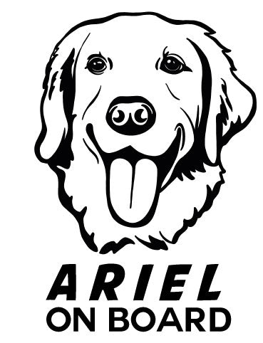 Dog On Board E-Z: adesivi prespaziati razze canine
