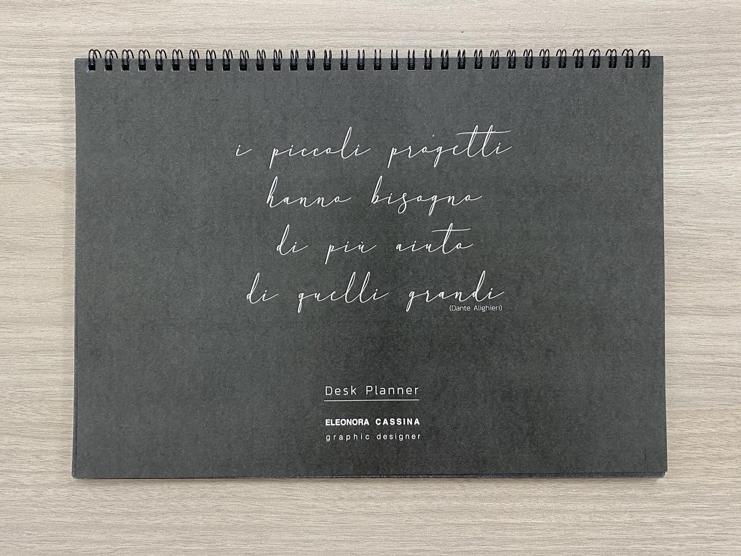 Planner Settimanale "Dark Elegance"