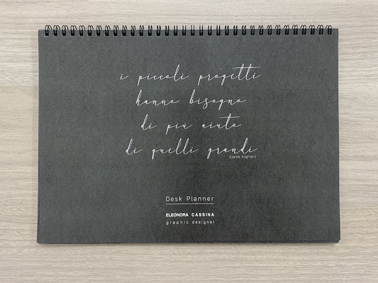 Planner Settimanale "Dark Elegance"