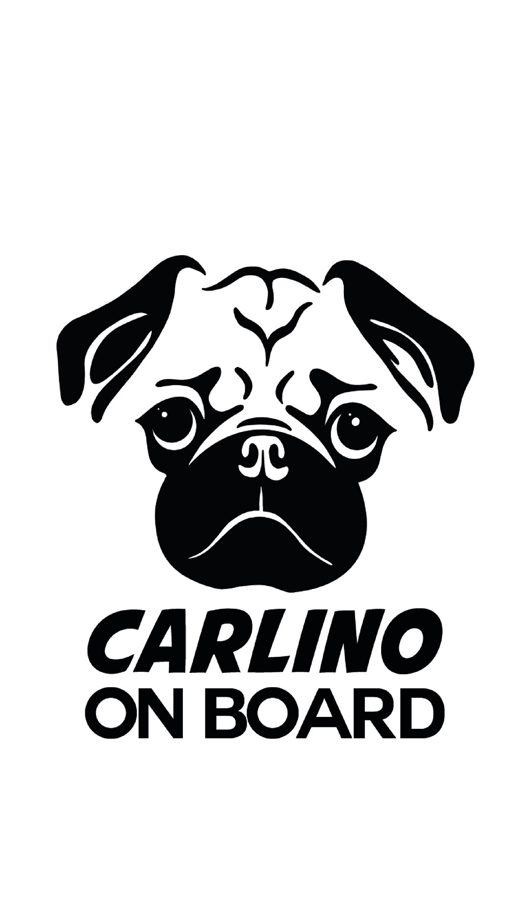 Dog On Board A-D: adesivi prespaziati razze canine