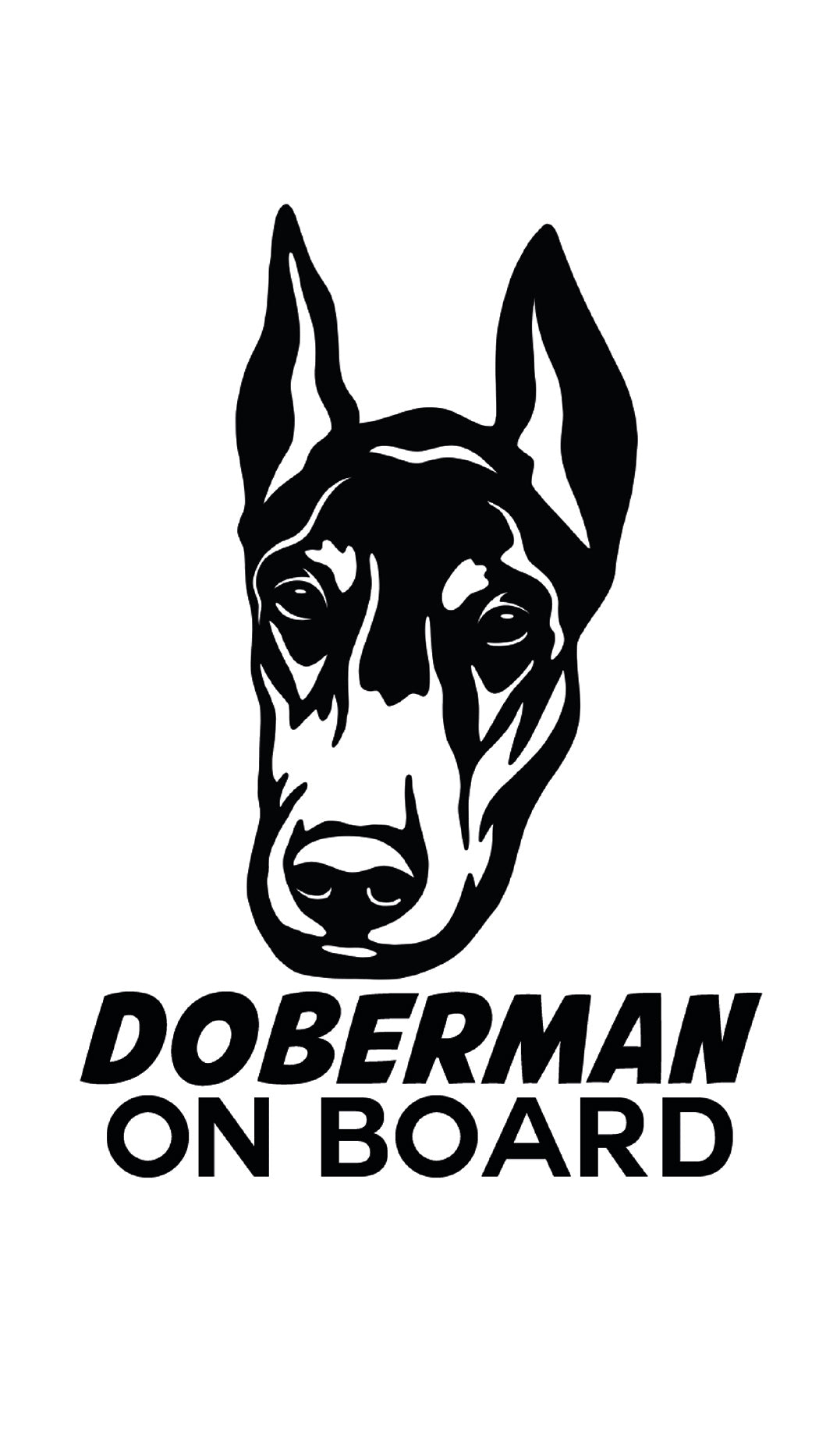 Dog On Board A-D: adesivi prespaziati razze canine