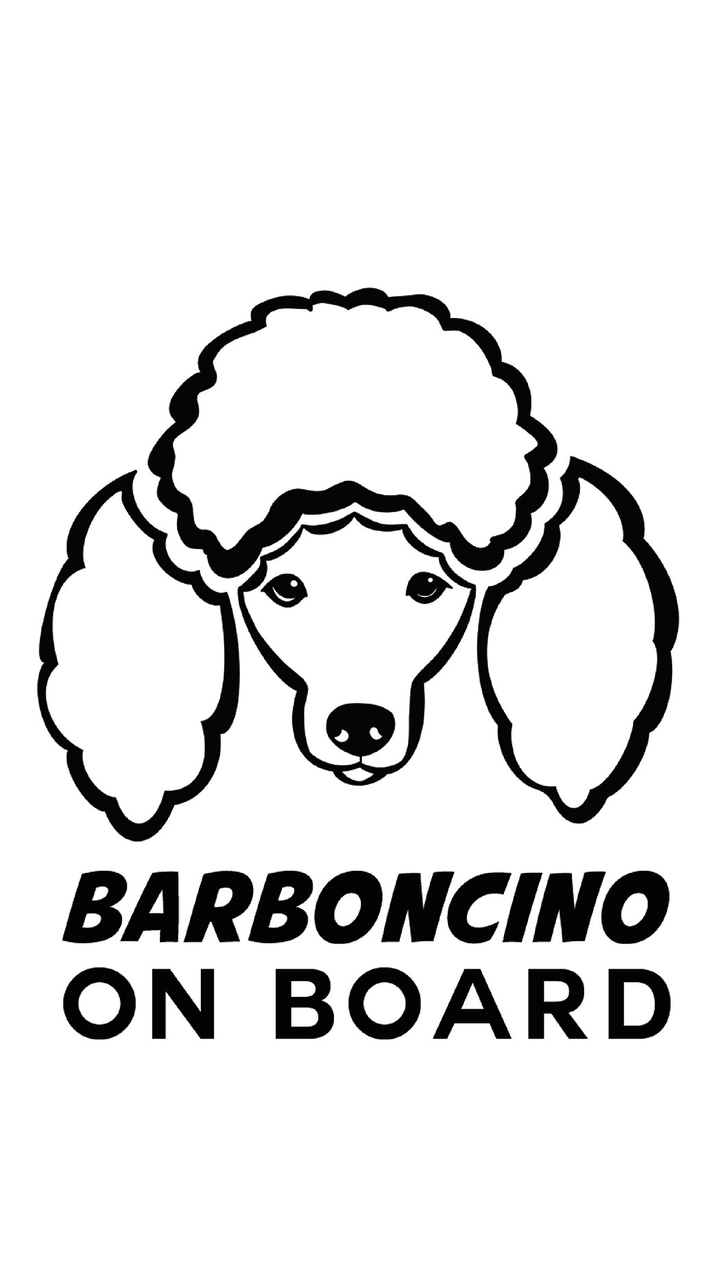 Dog On Board A-D: adesivi prespaziati razze canine