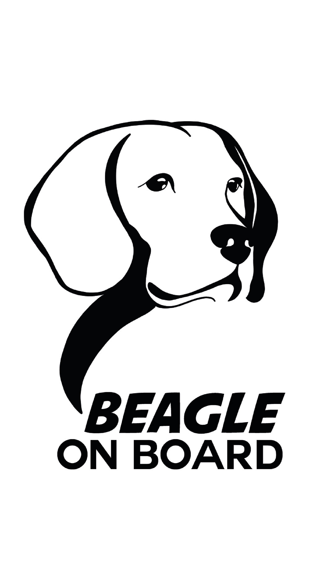 Dog On Board A-D: adesivi prespaziati razze canine