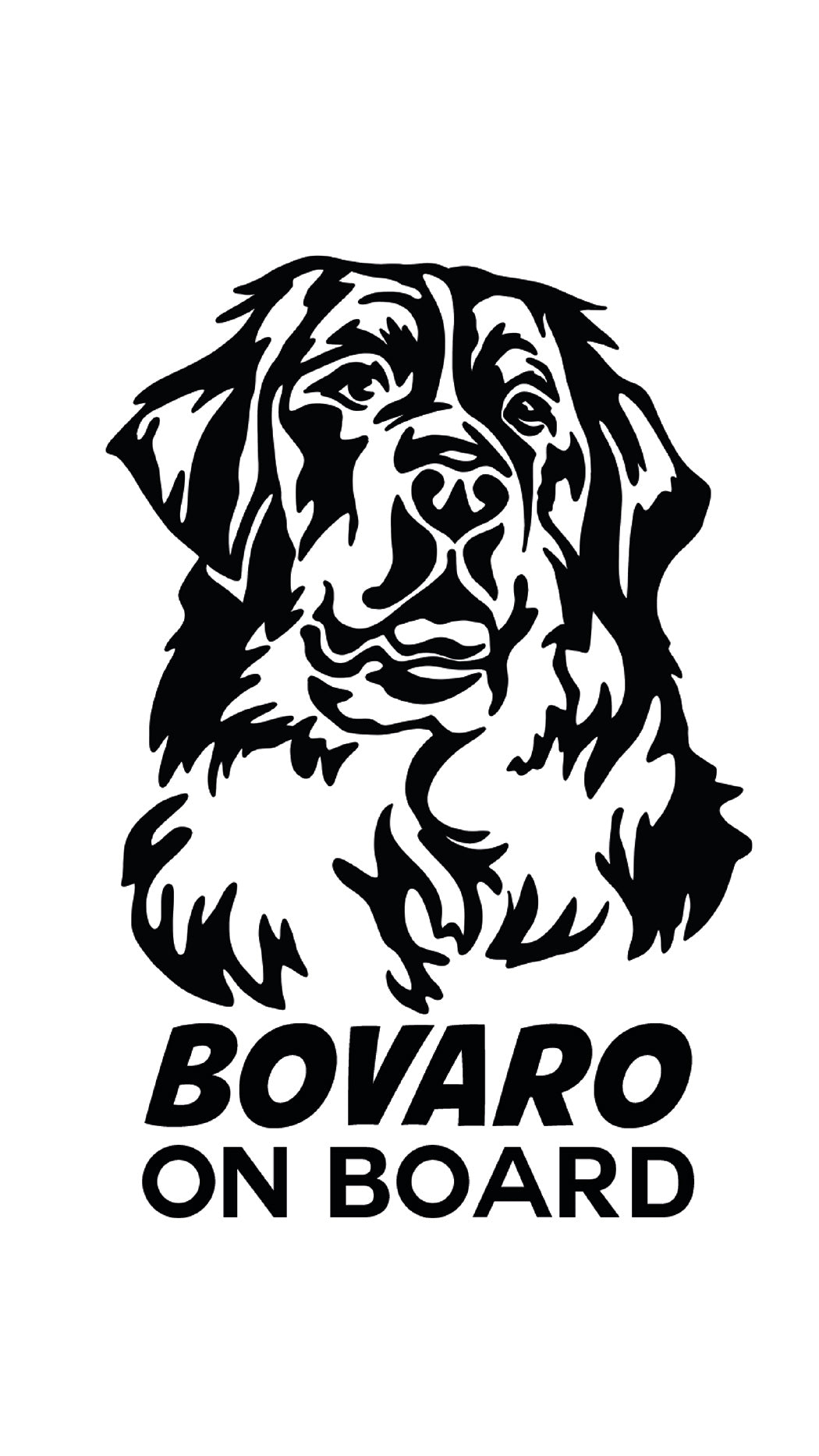 Dog On Board A-D: adesivi prespaziati razze canine