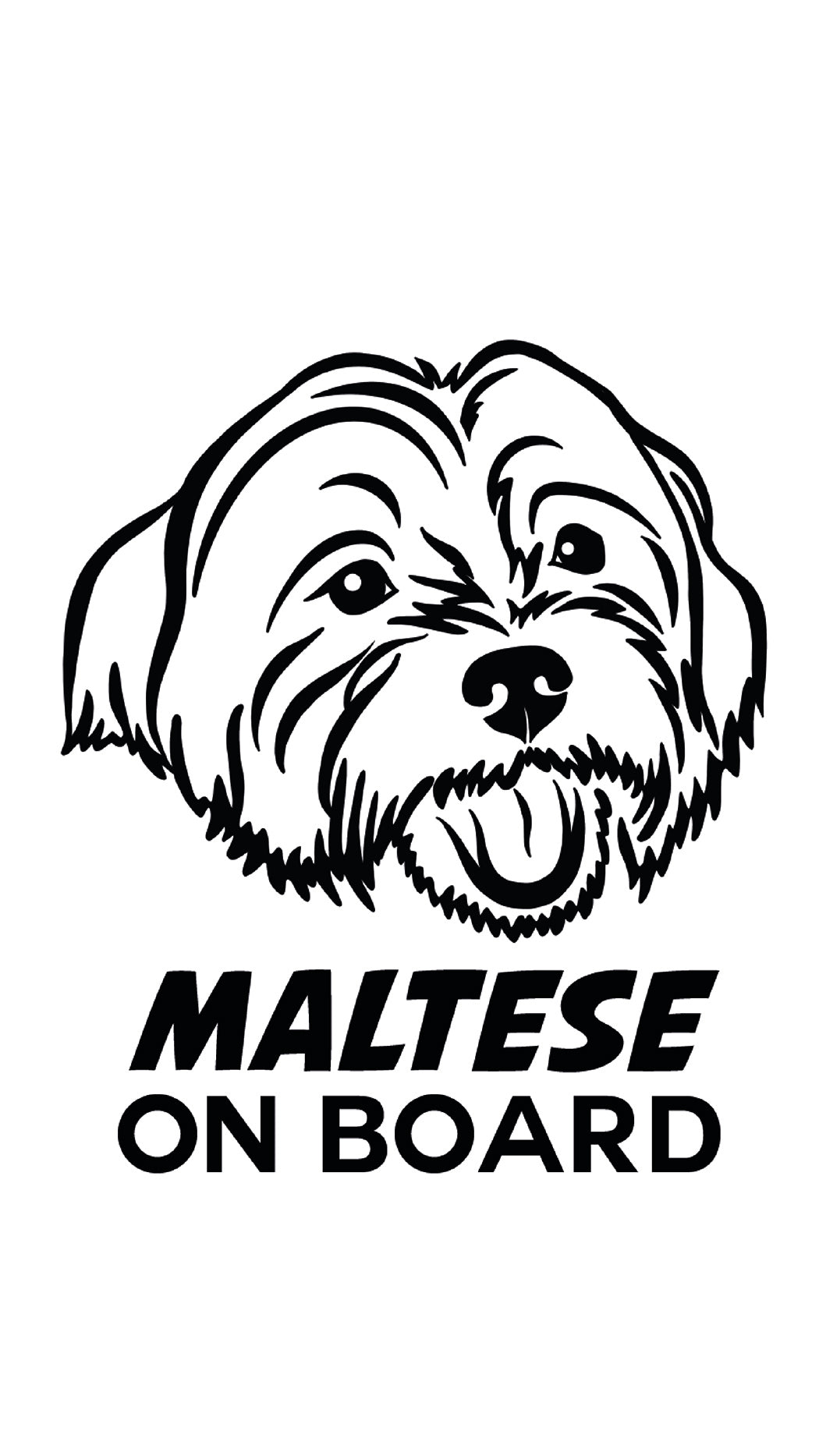 Dog On Board E-Z: adesivi prespaziati razze canine