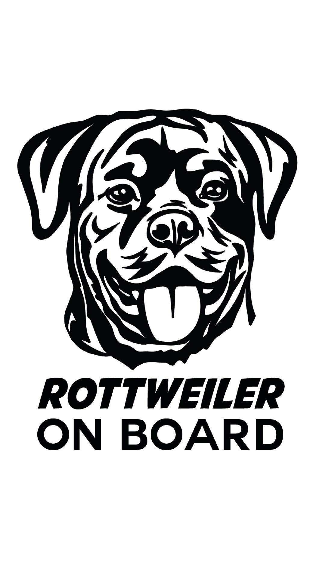 Dog On Board E-Z: adesivi prespaziati razze canine
