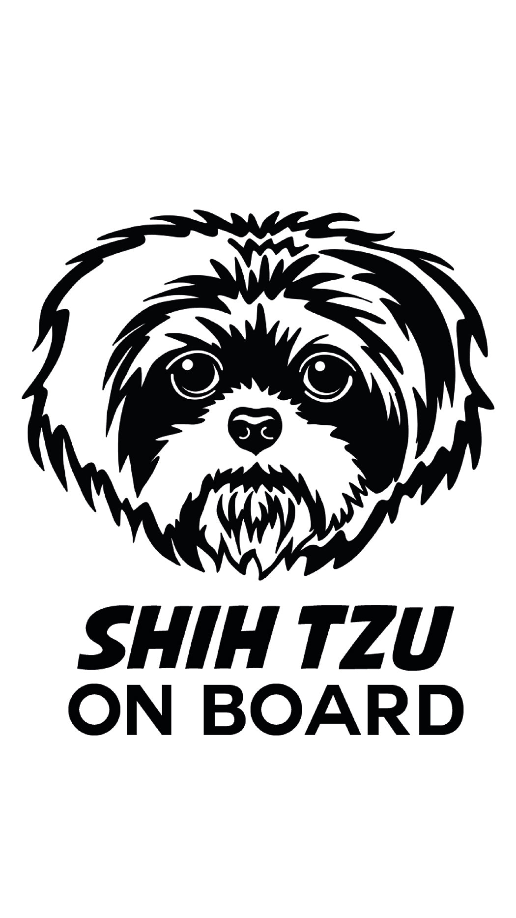 Dog On Board E-Z: adesivi prespaziati razze canine
