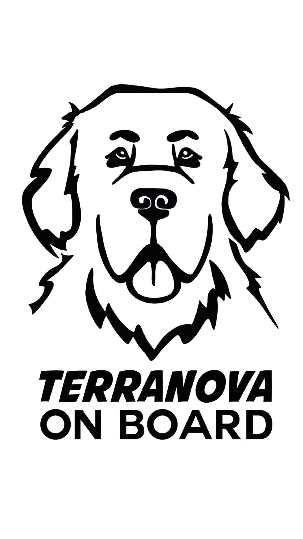 Dog On Board E-Z: adesivi prespaziati razze canine