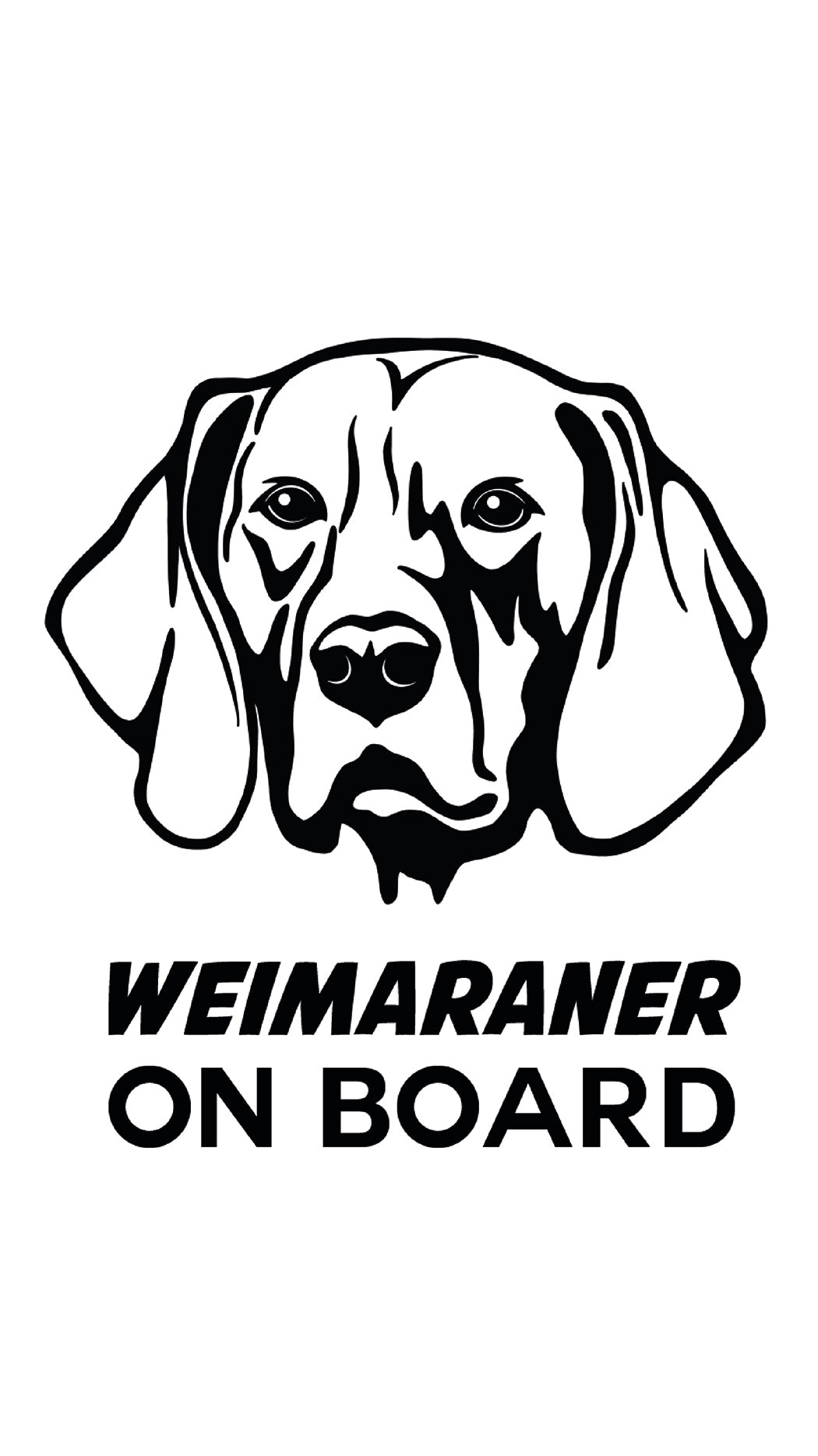 Dog On Board E-Z: adesivi prespaziati razze canine