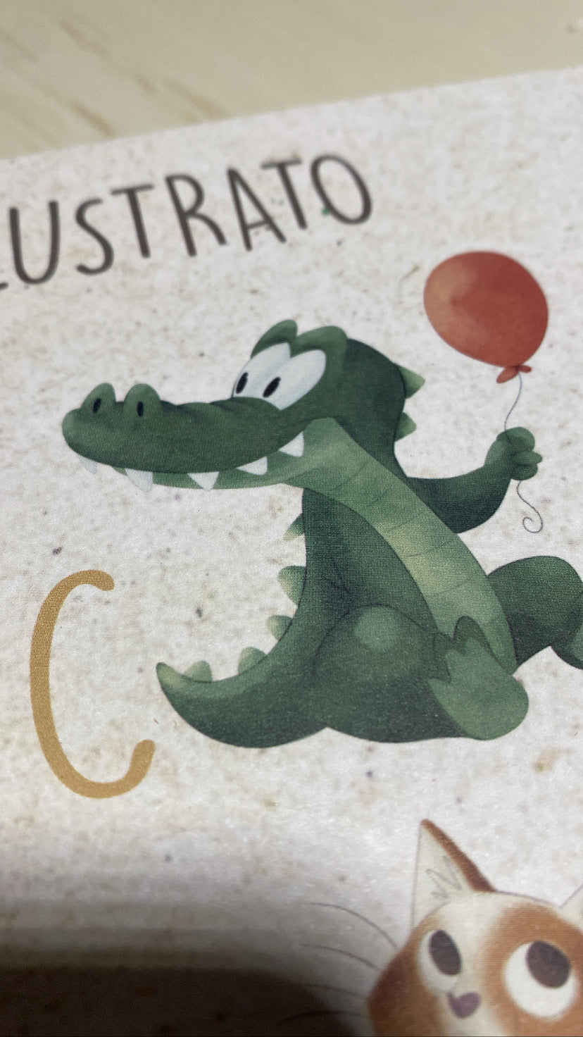 Stampa “Il mio primo Alfabeto” Illustrato