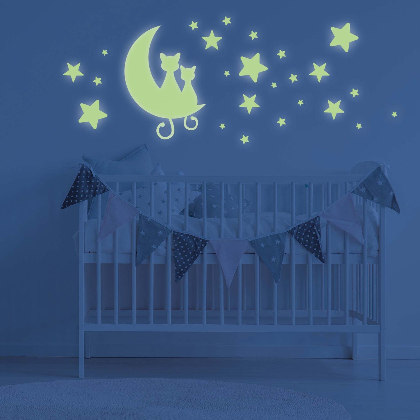 Adesivi luminosi: stelle e figure