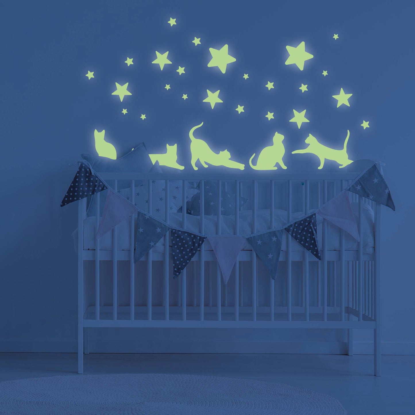 Adesivi luminosi: stelle e figure