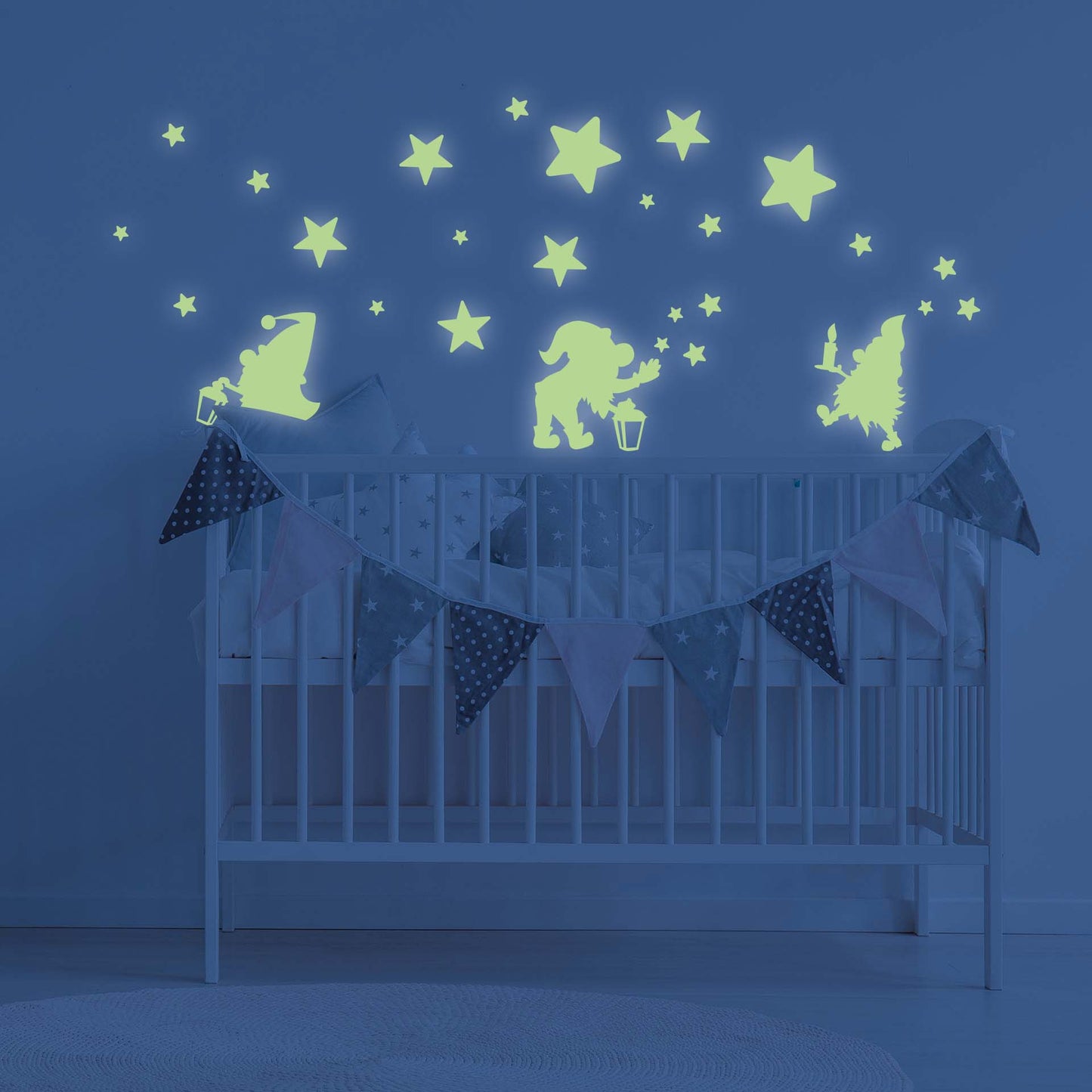 Adesivi luminosi: stelle e figure