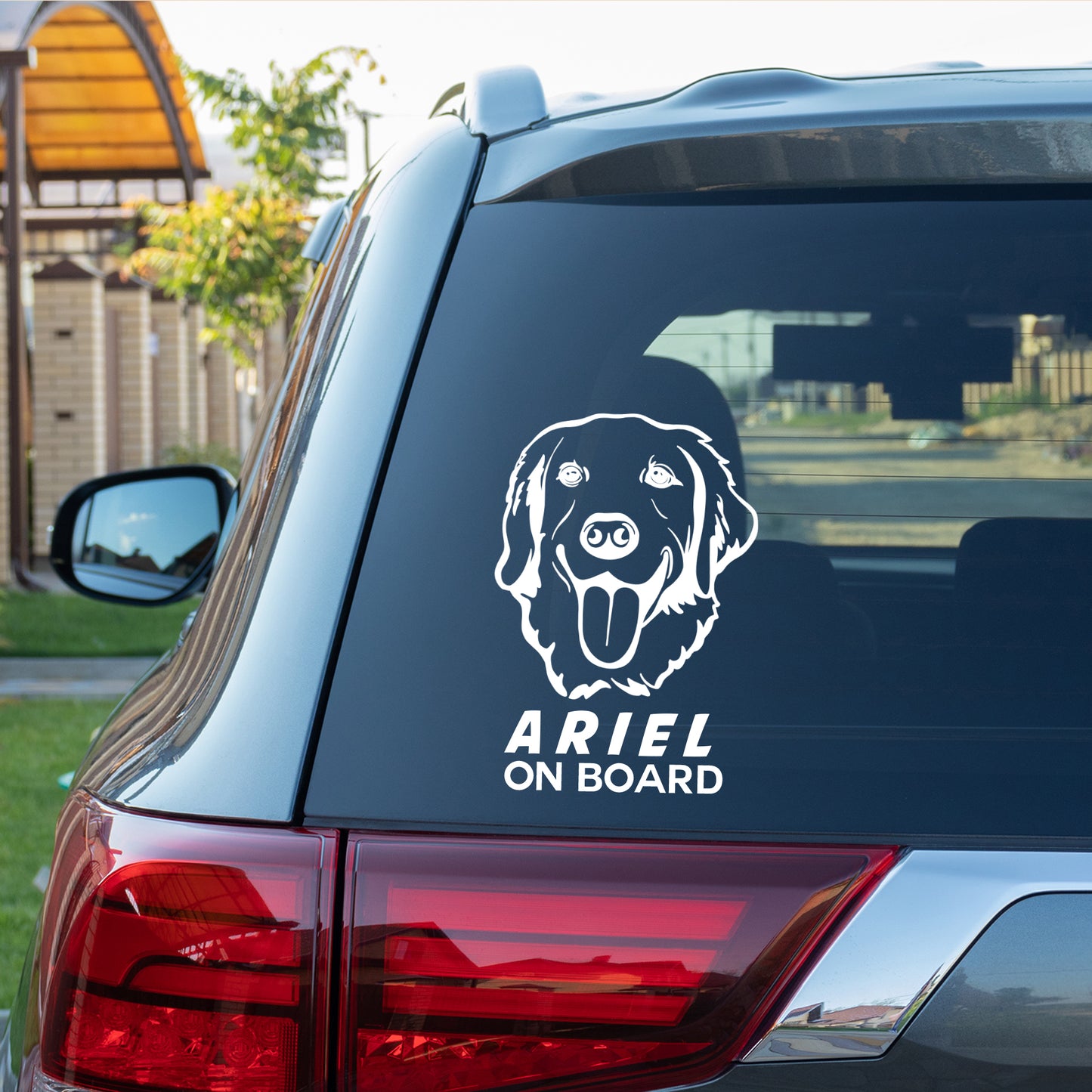 Dog On Board E-Z: adesivi prespaziati razze canine